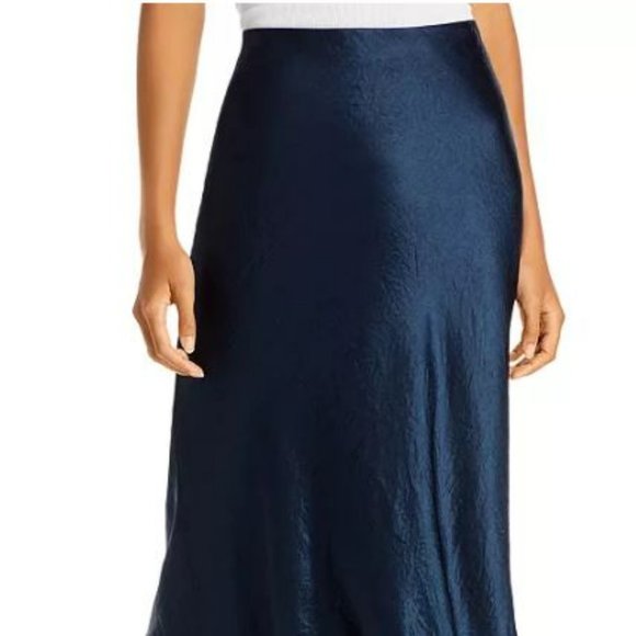 Vince Satin Slip Skirt - Picture 3 of 4